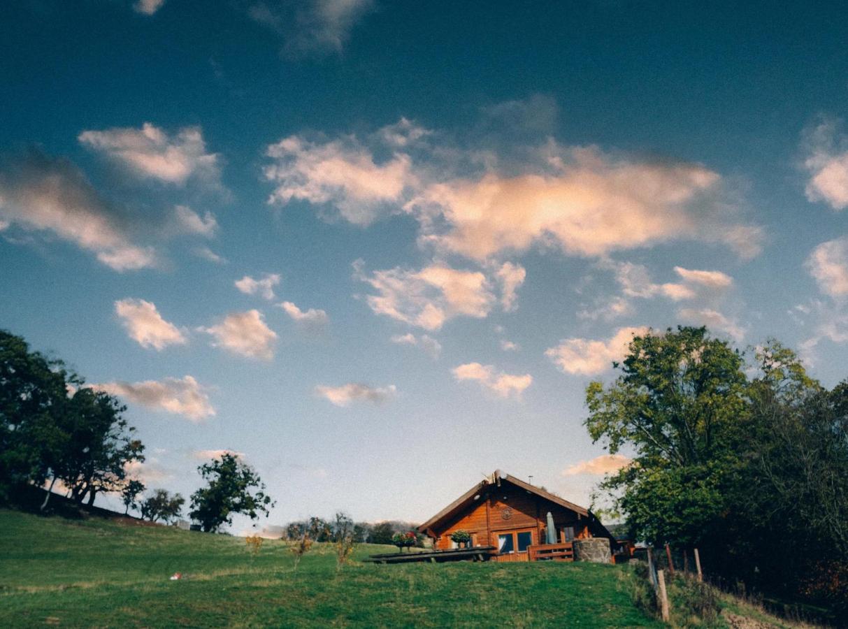 George Cabin - Log Cabin In Wales With Hot Tub ニュータウン エクステリア 写真