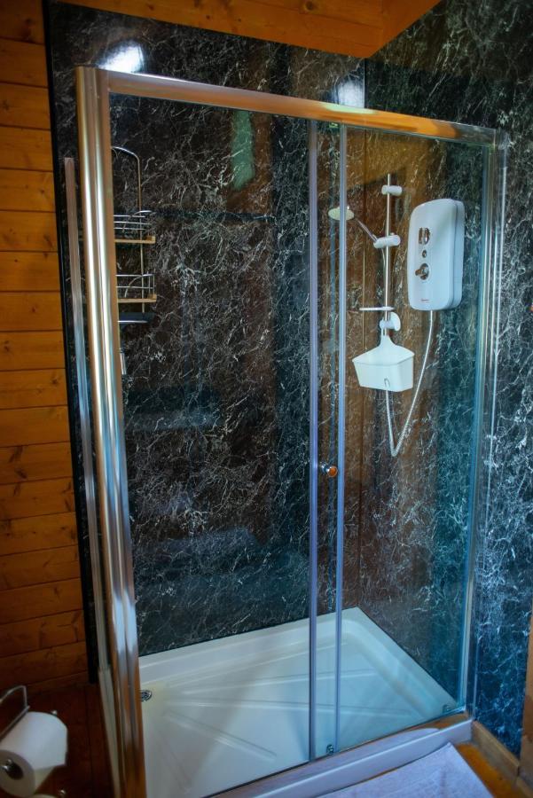 George Cabin - Log Cabin In Wales With Hot Tub ニュータウン エクステリア 写真